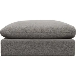 Ludlow Boucle Pumice Ottoman by James Lane, a Ottomans for sale on Style Sourcebook