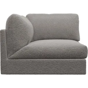 Finley Boucle Pumice Left Arm Facing Sofa Chair Module by James Lane, a Sofas for sale on Style Sourcebook