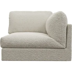 Finley Boucle Ivory Right Arm Facing Sofa Chair Module by James Lane, a Sofas for sale on Style Sourcebook
