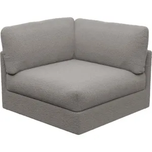 Finley Boucle Pumice Corner Sofa Chair Module by James Lane, a Sofas for sale on Style Sourcebook