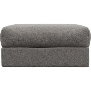 Finley Boucle Pumice Ottoman by James Lane, a Ottomans for sale on Style Sourcebook