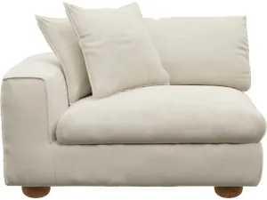 Tully Alpine Mist Left Arm Facing Chair Module by James Lane, a Sofas for sale on Style Sourcebook