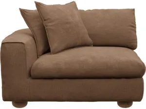 Tully Tribute Chestnut Left Arm Facing Chair Module by James Lane, a Sofas for sale on Style Sourcebook