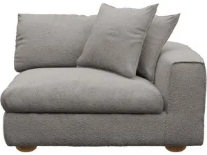 Tully Boucle Pumice Right Arm Facing Chair Module by James Lane, a Sofas for sale on Style Sourcebook