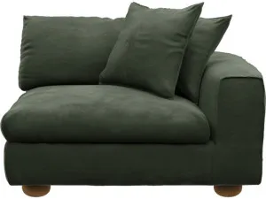 Tully Muse Forest Right Arm Facing Chair Module by James Lane, a Sofas for sale on Style Sourcebook