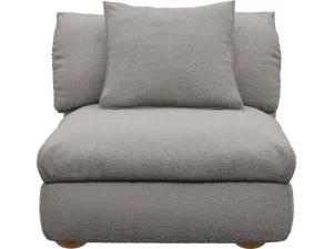 Tully Boucle Pumice Armless Sofa Chair Module by James Lane, a Sofas for sale on Style Sourcebook
