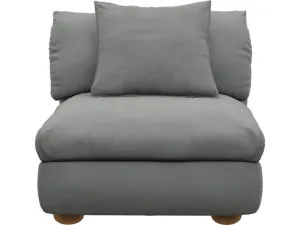 Tully Maya Flint Armless Sofa Chair Module by James Lane, a Sofas for sale on Style Sourcebook