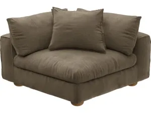 Tully Tribute Walnut Corner Sofa Chair Module by James Lane, a Sofas for sale on Style Sourcebook