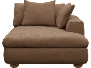 Tully Tribute Chestnut Chaise Right Arm Facing Module by James Lane, a Sofas for sale on Style Sourcebook