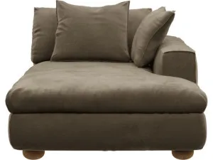 Tully Tribute Walnut Chaise Right Arm Facing Module by James Lane, a Sofas for sale on Style Sourcebook