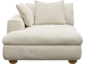 Tully Alpine Mist Chaise Left Arm Facing Module by James Lane, a Sofas for sale on Style Sourcebook