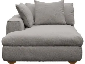 Tully Boucle Pumice Chaise Left Arm Facing Module by James Lane, a Sofas for sale on Style Sourcebook