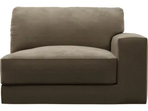 Monica Tribute Walnut Right Arm Facing Chair Module by James Lane, a Sofas for sale on Style Sourcebook