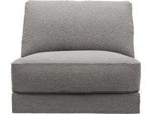 Monica Boucle Pumice Armless Sofa Chair Module by James Lane, a Sofas for sale on Style Sourcebook