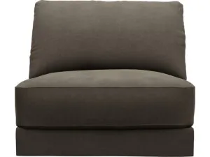 Monica Muse Mink Armless Sofa Chair Module by James Lane, a Sofas for sale on Style Sourcebook