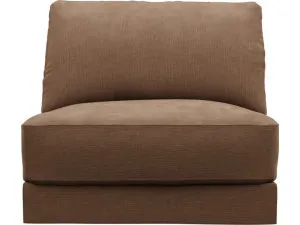 Monica Tribute Chestnut Armless Sofa Chair Module by James Lane, a Sofas for sale on Style Sourcebook