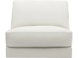 Monica Tribute Shell Armless Sofa Chair Module by James Lane, a Sofas for sale on Style Sourcebook