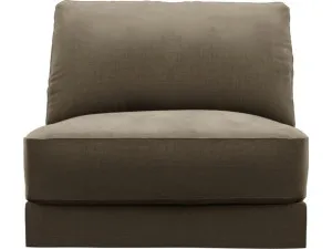 Monica Tribute Walnut Armless Sofa Chair Module by James Lane, a Sofas for sale on Style Sourcebook