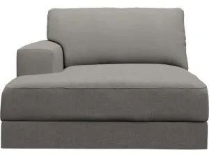 Monica Isla Soft Grey Left Arm Facing Chaise Module by James Lane, a Sofas for sale on Style Sourcebook