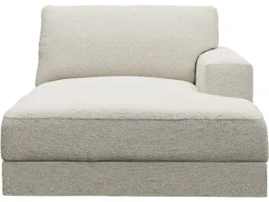 Monica Boucle Ivory Right Arm Facing Chaise Module by James Lane, a Sofas for sale on Style Sourcebook