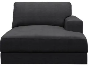 Monica Plaza Flint Grey Right Arm Facing Chaise Module by James Lane, a Sofas for sale on Style Sourcebook