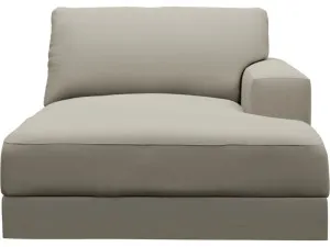 Monica Plaza Natural Right Arm Facing Chaise Module by James Lane, a Sofas for sale on Style Sourcebook