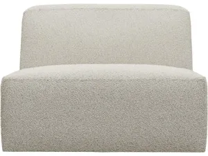 Copenhagen Boucle Ivory Armless Chair Sofa Module by James Lane, a Sofas for sale on Style Sourcebook