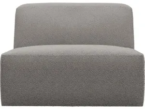 Copenhagen Boucle Pumice Armless Chair Sofa Module by James Lane, a Sofas for sale on Style Sourcebook