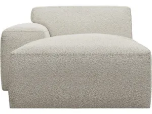 Copenhagen Boucle Ivory Left Arm Facing Chaise Module by James Lane, a Sofas for sale on Style Sourcebook