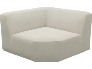 Copenhagen Muse Flax Wedge Corner Chair Sofa Module by James Lane, a Sofas for sale on Style Sourcebook