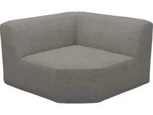 Copenhagen Isla Soft Grey Wedge Corner Chair Sofa Module by James Lane, a Sofas for sale on Style Sourcebook
