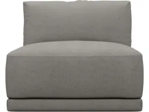 Haven Isla Soft Grey Armless Sofa Chair Module by James Lane, a Sofas for sale on Style Sourcebook