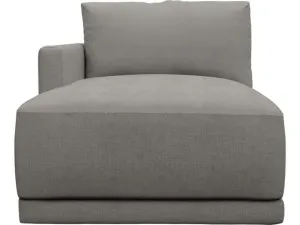 Haven Isla Soft Grey Left Arm Facing Chaise Module by James Lane, a Sofas for sale on Style Sourcebook