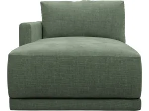 Haven Tribute Dark Jade Left Arm Facing Chaise Module by James Lane, a Sofas for sale on Style Sourcebook