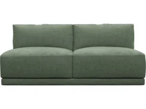 Haven Tribute Dark Jade 2 Seater Armless Sofa Module by James Lane, a Sofas for sale on Style Sourcebook