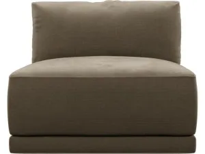 Haven Tribute Walnut Armless Sofa Chair Module by James Lane, a Sofas for sale on Style Sourcebook