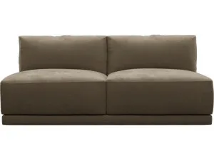 Haven Tribute Walnut 2 Seater Armless Sofa Module by James Lane, a Sofas for sale on Style Sourcebook