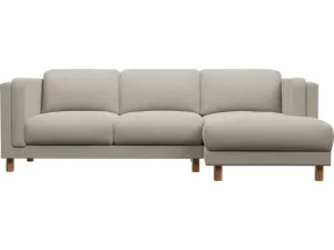 Hayes Isla Sea Pearl Chaise Sofa - 3 Seater by James Lane, a Sofas for sale on Style Sourcebook