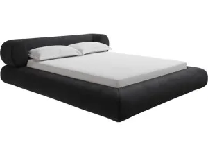 Frankie Bed Plaza Flint Grey by James Lane, a Beds & Bed Frames for sale on Style Sourcebook