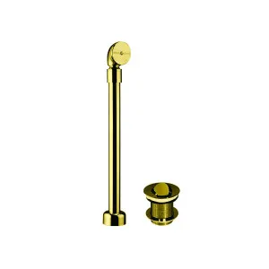 Victoria + Albert Kit 17 Bath Waste with Overflow - Polished Brass K17PB by Victoria + Albert, a Traps & Wastes for sale on Style Sourcebook