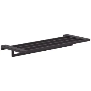Hansgrohe AddStoris Towel Rack with Towel Holder Matte Black 41751670 by Hansgrohe, a Bathroom Accessories for sale on Style Sourcebook