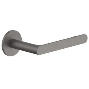 Fantini Icona Toilet Roll Holder - Matte Gun Metal PVD 93P5H845 by Fantini, a Bathroom Accessories for sale on Style Sourcebook
