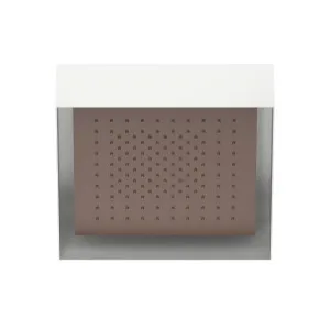 Fantini Acquafit Square Ceiling Shower with Frame - Matte Copper PVD 79P9K002 by Fantini, a Showers for sale on Style Sourcebook