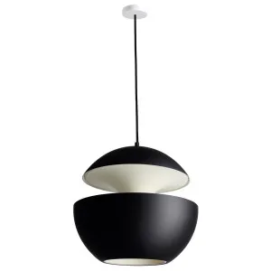 DCW Editions Here Comes The Sun 550 Pendant Light - Black and White HCS550BLWH by DCW Editions, a Lighting for sale on Style Sourcebook