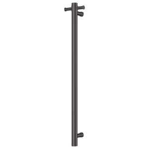 Oliveri Venice Vertical Heated Towel Rail Gunmetal VE6595GM by Oliveri, a Towel Rails for sale on Style Sourcebook