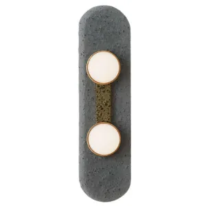 CTO Lighting Modulo Twin Wall Light - Satin Brass MODWA2SBSKMO by CTO Lighting, a Lighting for sale on Style Sourcebook