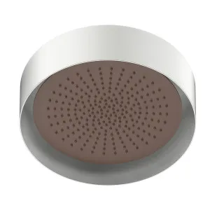 Fantini Acquafit Round Ceiling Shower with Frame - Matte Copper PVD 79P9K062 by Fantini, a Showers for sale on Style Sourcebook