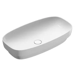 Catalano Green Lux 75x40 Semi Inset/Countertop Basin - Gloss White 175AGRLX00 by Catalano, a Basins for sale on Style Sourcebook