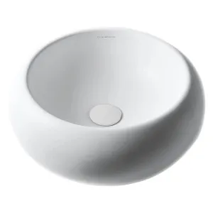 Claybrook Pebble Countertop Basin - Dover White H47031-DW-00-HH by Claybrook, a Basins for sale on Style Sourcebook