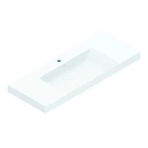 Catalano Zero 125 Wall Hung Basin with Side Shelves1 Taphole - Gloss White 0121261001-905610X2 by Catalano, a Basins for sale on Style Sourcebook